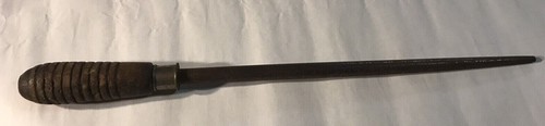 Affilacoltelli vintage tedesco Hoffman acciaio asta levigatrice 14" - Foto 8 di 9