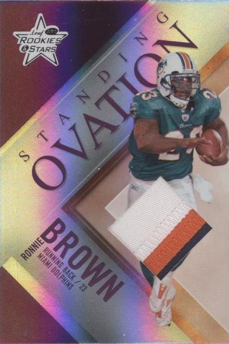 2007 Leaf Rookies & Stars Ronnie Brown #SO-7 - 1 of 2
