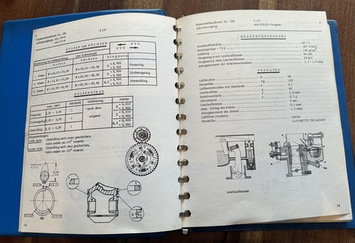 Citroën Original Repararurhandbuch: Nr. 536; 2CV - Bild 4 von 5