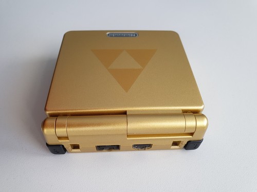 GameBoy Advance SP Konsole Zelda Edition | Neues Gehäuse & Displayscheibe - Bild 9 von 15