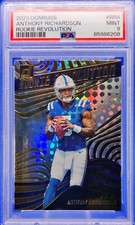 🔵 2023 Panini Donruss ANTHONY RICHARDSON Rookie Revolution RC #RR-4 PSA 9 Colts