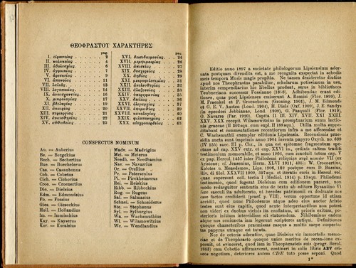 Otto Immisch, Theophrastus Caracteres, 1923. Testo in greco, introd. in latino - Foto 3 di 4
