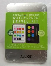  New Art 101 Mini Travel Watercolor Travel Kit Creative Tools