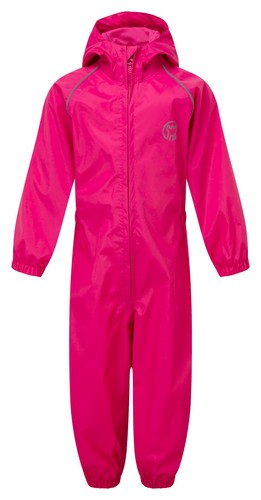 Kids Rainsuit one-piece, Zip-front Children's Rainsuits - Picture 3 of 6