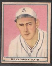 1941 Play Ball #41 Frank "Blimp" Hayes Phil A's Ex-Mt!