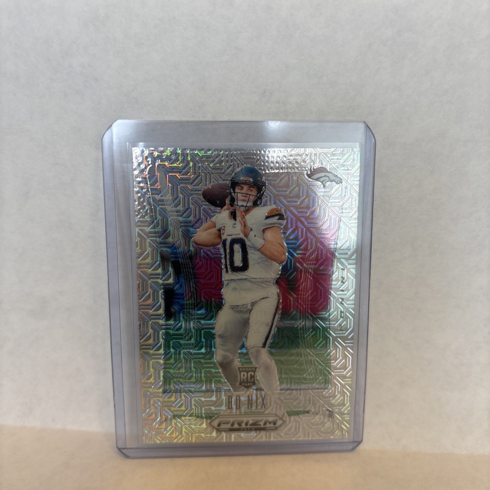2024 Panini Prizm Deca BO NIX #92 Mojo Prizm /30 Rookie RC Denver Broncos