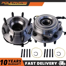 Pair Left & Right Front Wheel Hub Bearing Assy For 2011-16 Ford F350 F250 w/ ABS