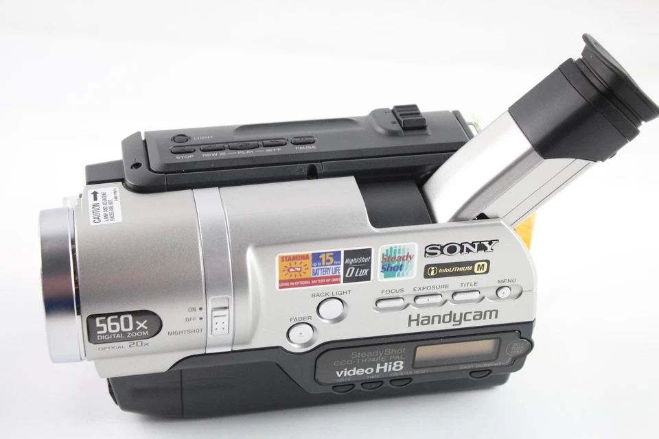 Sony Handycam CCD-TR748E Handheld Digital Video Camera Working w/ Original Box - Image 2 of 4