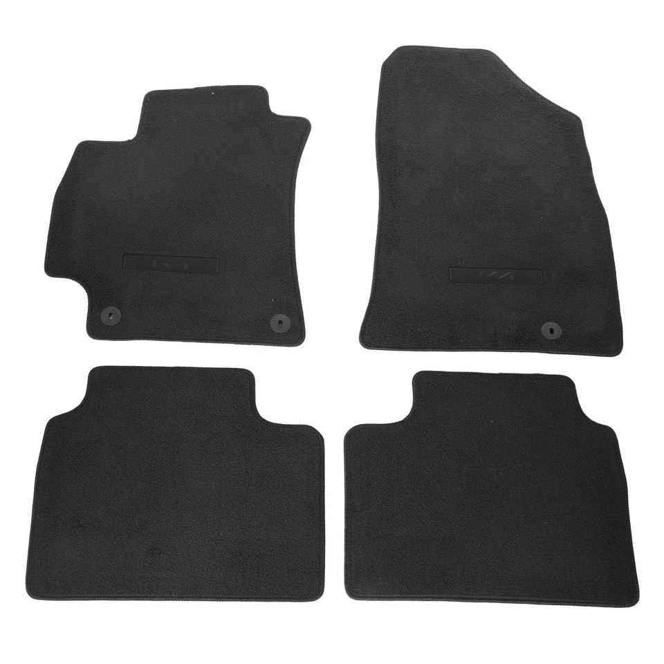 NEW OEM Kia 2025 K4 Carpeted Floor Mats Floor Liner Set Black GGF14-AU000