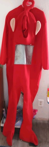 Rotes Teletubbies Kostüm - Erwachsenengröße. Einheitsgröße.