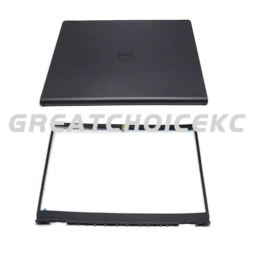 LCD Back Cover Front Bezel 0DWRHJ For Dell Vostro 15 3510 3520 3525 New Black US - Picture 8 of 13