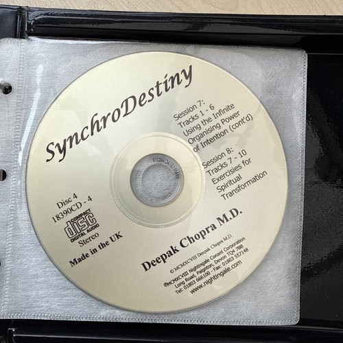 Deepak Chopra Synchrodestiny  9 cd Audiobook  - Picture 7 of 12
