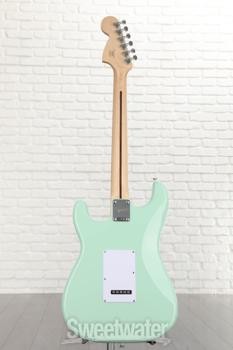 Squier Affinity Series Stratocaster - Surf Green with White Pearloid Pickguard, - Picture 7 of 7