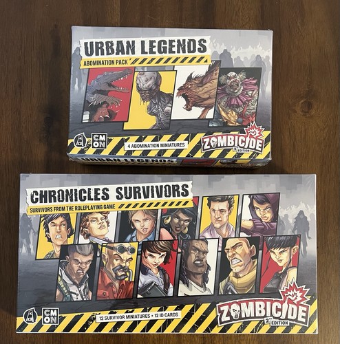 ZOMBICIDE 2nd Second Edition Kickstarter Pledge Bundle NEW SEALED + Extras - Picture 10 of 23