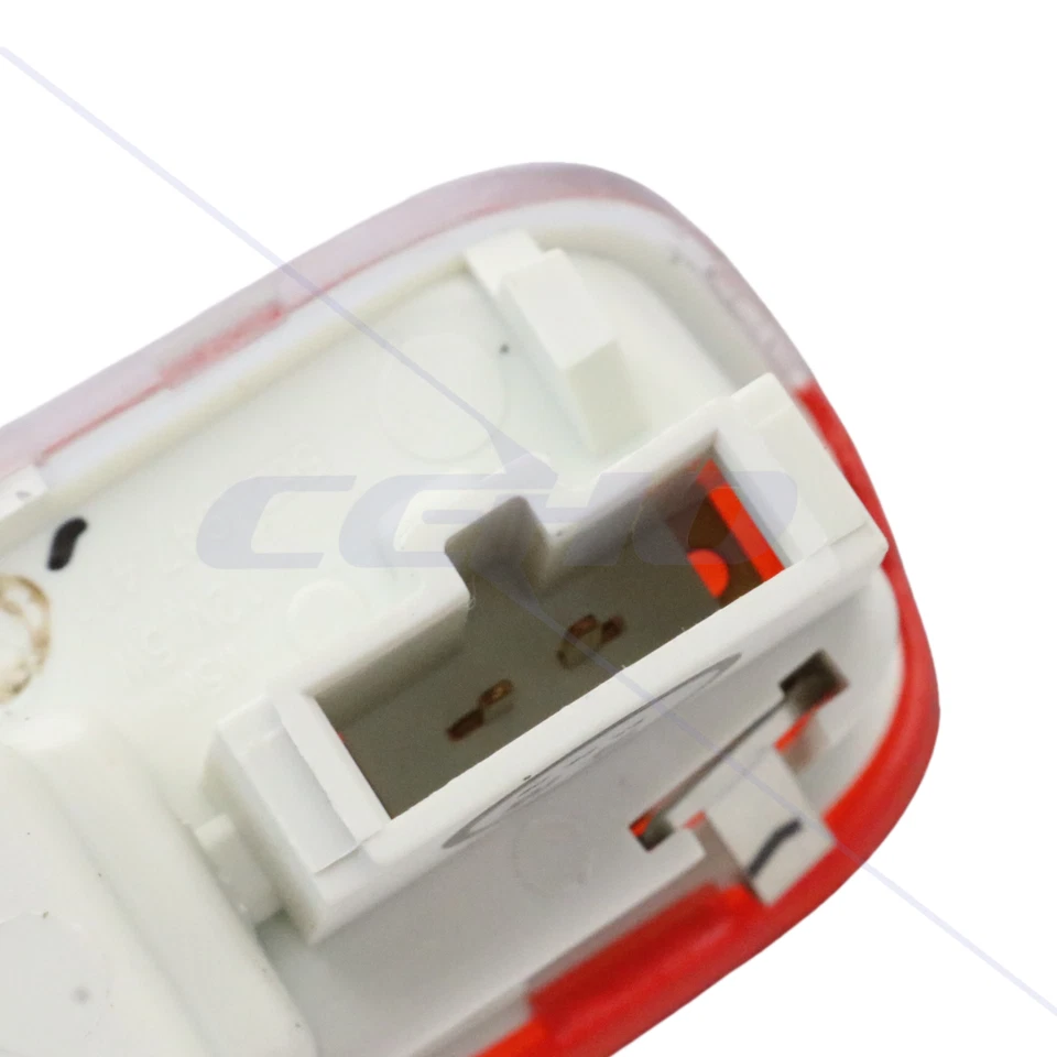 Luz de advertencia de puerta reflector lente roja lámpara de cortesía 1K0947411A para Volkswagen VW Foto 4 de 4