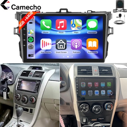 FOR TOYOTA COROLLA 2009-2013 Apple Carplay Car Radio Android 15 GPS Navi Stereo - Bild 1 von 17