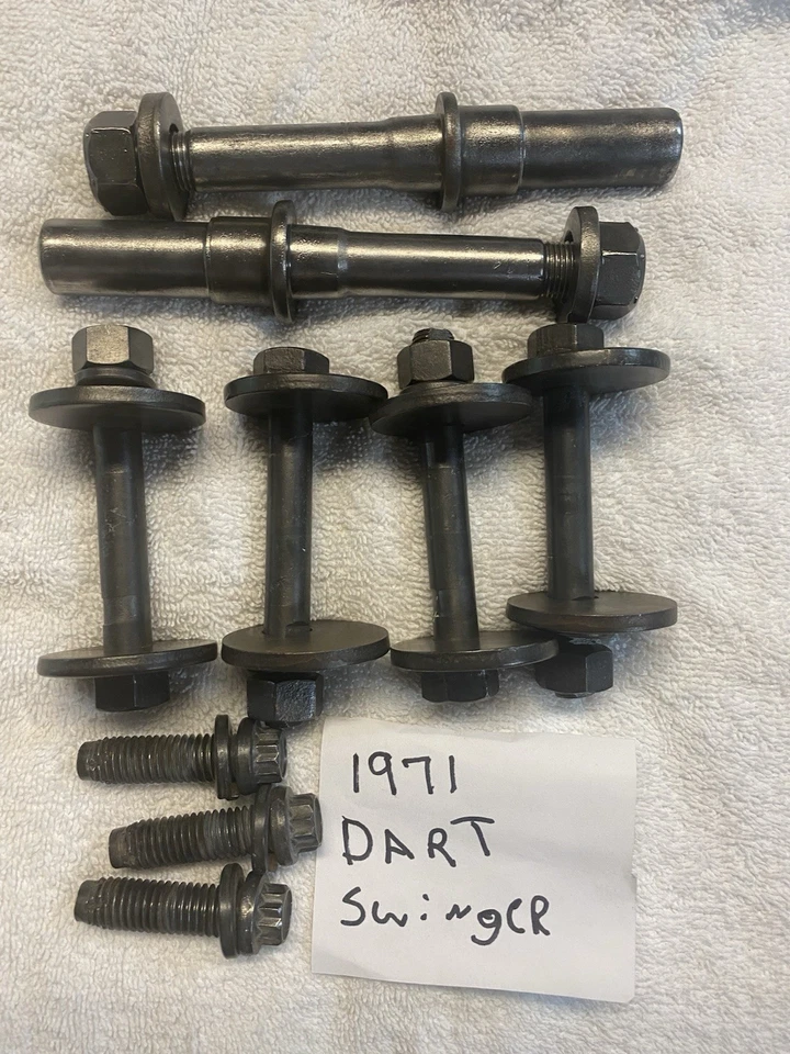 MOPAR 71 DART upper control arm+steering box bolts+LOWER CONTROL ARM bolts !!!! - Image 4 of 4