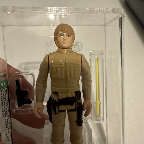 1980 Vintage Kenner Star Wars Graded Figure: Bespin Luke Brown Hair HK / AFA 75 - Bild 3 von 11