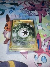 Pokemon V Guard Energy - 215/195 - Secret Rare NM-Mint Silver Tempest