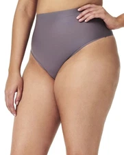 NEW SPANX Sheer Control Shaping Thong Mythical Grey 40130R SPANX THONG XLARGE