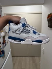 Size 9 - Air Jordan 4 Retro 2024 Military Blue CLEAN FV5029-141 Ships 💨