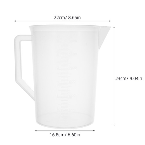 2 Pack Oil Measuring Cup Travel Engine Container Measure Automotive - Picture 5 of 12