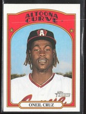 2021 Topps Heritage Minor League #121 Oneil Cruz