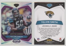 2018 Certified Certified Diamonds Mirror Purple /10 Telvin Smith #24