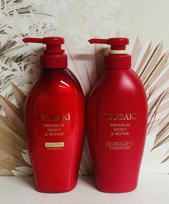 TSUBAKI Premium Moist & Repair Shampoo & Conditioner Set 450ml+450ml Set