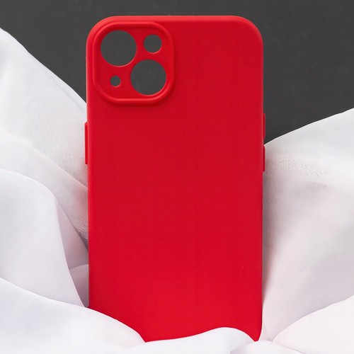 Etui silikonowe matowe do Samsung A15 4G / 5G czerwone - Zdjęcie 10 z 14