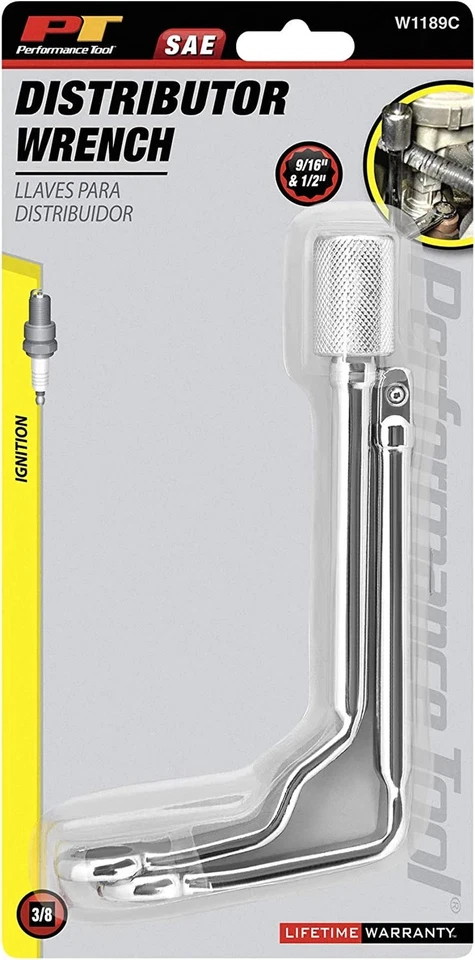 Herramienta de rendimiento W1189C SAE Offset distribuidor abrazadera llave Foto 2 de 3