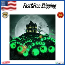 Halloween Decorations Outdoor Solar Eyeball Stake Lights Halloween Decorations o