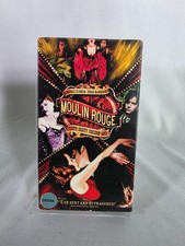 Moulin Rouge on VHS - 2001 Ewan McGregor Nicole Kidman Musical