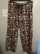 Simpsons Lounge Pants Duff Beer Universal Studios Size XL