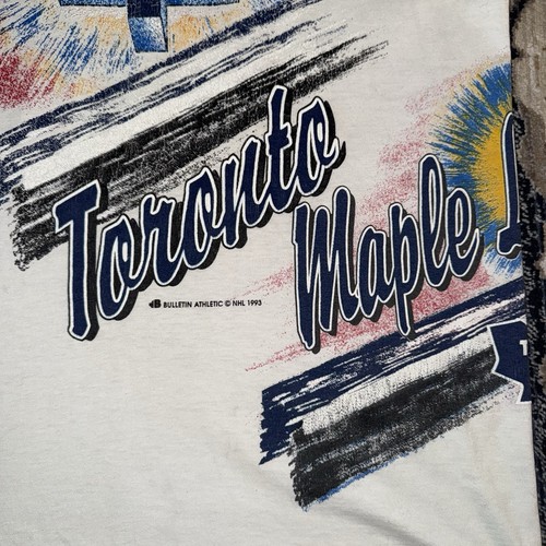 Vintage Toronto Maple Leafs AOP XL Tee/T-Shirt - Bild 5 von 8