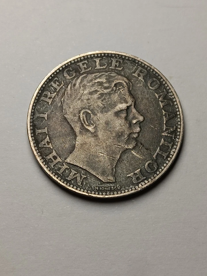 1942 Romania Mihai I Silver 200 Lei (Dark Toning) - Image 3 of 4