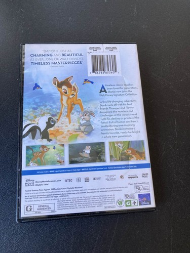 Bambi DVD Walt Disney The Signature Collection Anniversary Edition - Picture 2 of 3
