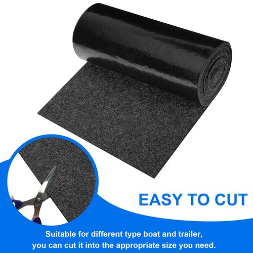 Marine Boat Trailer Bunk Carpet 12"X20' 3MM Waterproof Bunk Padding Mat, Outdoor - Picture 6 of 12