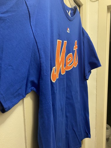Majestic New York Mets / Matt Harvey /Jersey T-Shirt / Size XL - Semi-Vintage - Picture 4 of 11