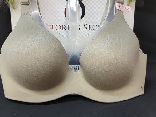 Reggiseno Victoria's Secret Bare Infinity Flex senza fili forma perfetta 32C grigio tortora - Foto 3 di 9