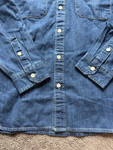 Levi’s Strauss Herren Jackson Worker Denim Knopfleiste blau Größe M $ 89,50 - Bild 2 von 8