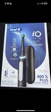New Oral-B iO Series 4 Luxe Electric Toothbrush w/ Travel Case - Matte Black