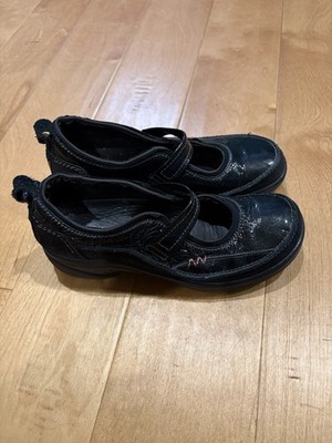 Romika patent leather comfort Mary Jane shoes black sz 40 9