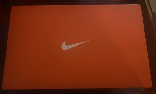 Nike Women’s Air Zoom Pegasus 39 Orange Empty Shoe Box Size 7.5 - Empty Box Only - Picture 3 of 5