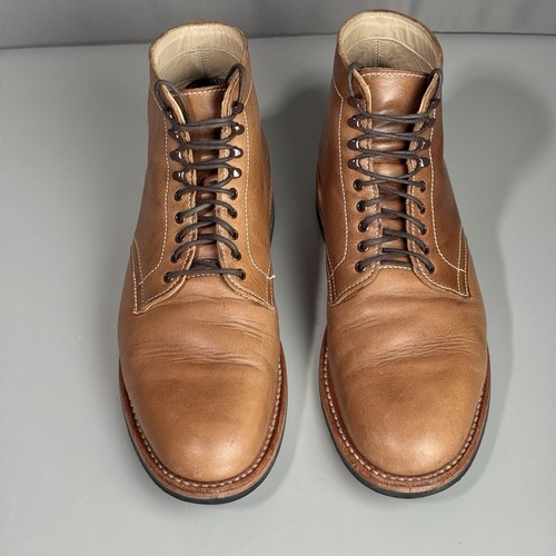 Whites Main Street-D Boots 10.5 D Tan Leather Dainite Sole Handmade USA 2021 - Picture 2 of 24