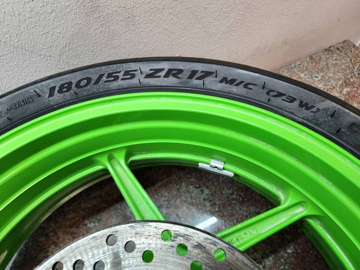 R 2019-2025 Kawasaki Ninja ZX-6R ZX636 Rear Wheel Assembly