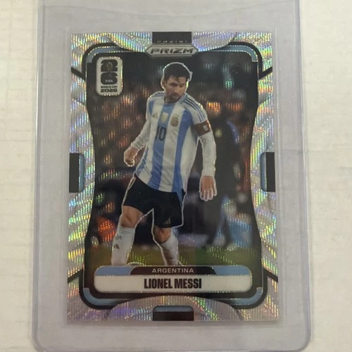 2026 Panini Prizm FIFA World Cup World Cup #10 Lionel Messi Argentina WAVE PRIZM