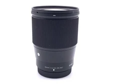 Sigma 16mm f/1.4 DC DN Contemporary FUJIFILM X Used Small Scratches, Dust Verifi