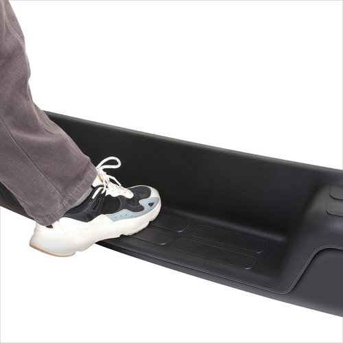 Black Steel Rear Step Bumper for Chevy Express GMC Savana 1500-3500 1996-2023 - Picture 7 of 8