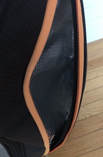 TITLEIST Cart Golf Bag 14 dividers & Cooler pocket - Black/ Orange/ Grey *RARE* - Picture 6 of 8